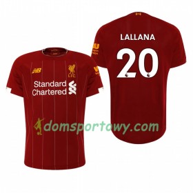 Koszulka Liverpool Adam Lallana 20 Domowe Koszulki Piłkarskie 2019-2020 Krótki Rękaw